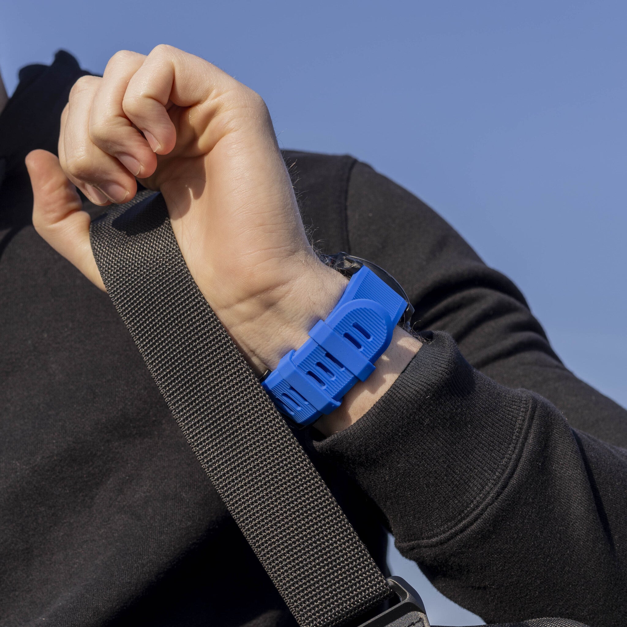 Garmin Fenix 8 Pro - 51mm siliconen bandje (blauw)