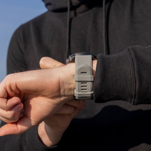 Garmin Instinct 3 - 50mm siliconen bandje (grijs)