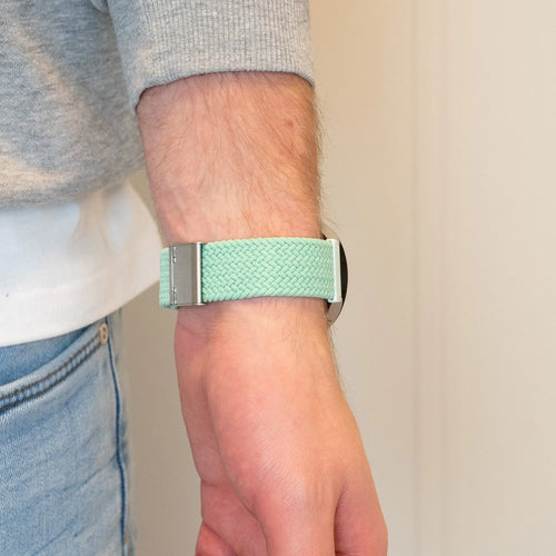 Bandz Gard Pro Health Smartwatch 3 - 41mm gevlochten nylon band (turquoise)