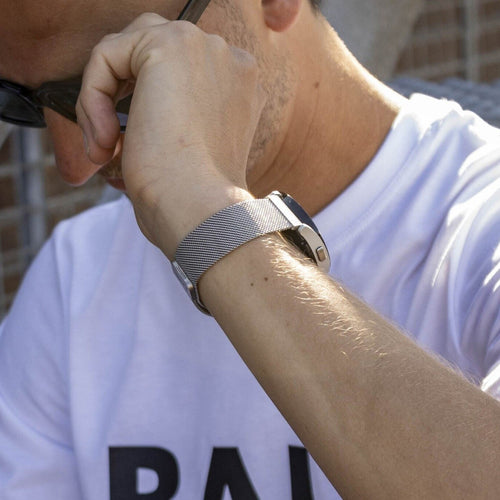 BALR Xiaomi Amazfit Bip Milanese band (zilver)