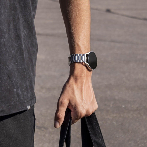 BALR Samsung Galaxy Watch 6 40mm Steel Link Strap (Silver)