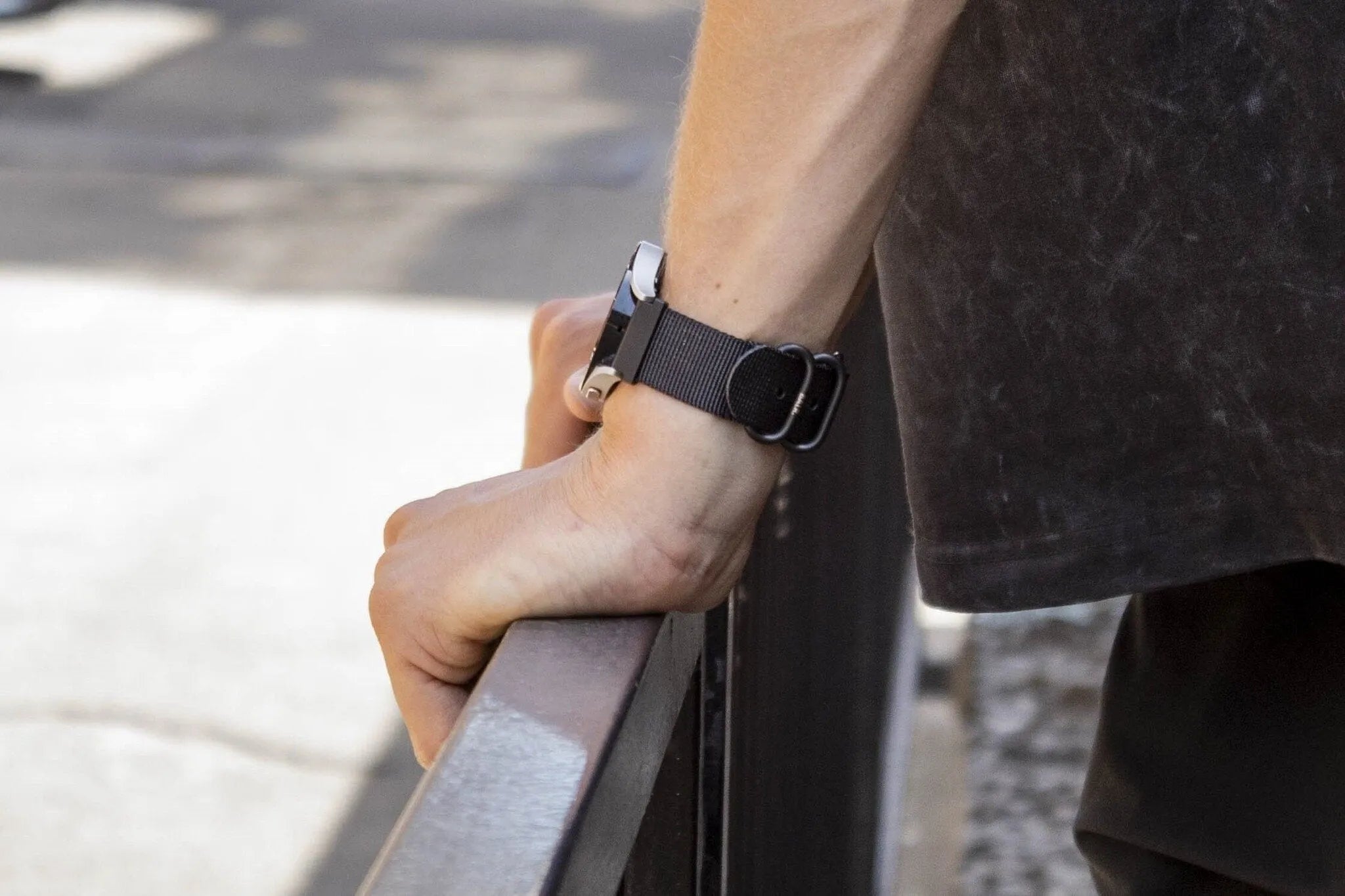 BALR Polar Pacer Nylon Strap with Buckle (Black)