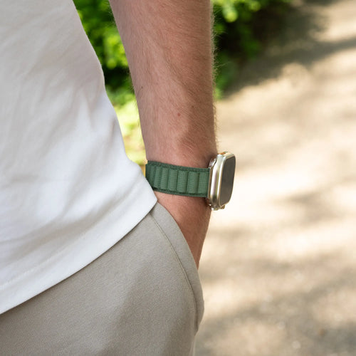 Nylon Alpine Strap, green, lifestyle photo