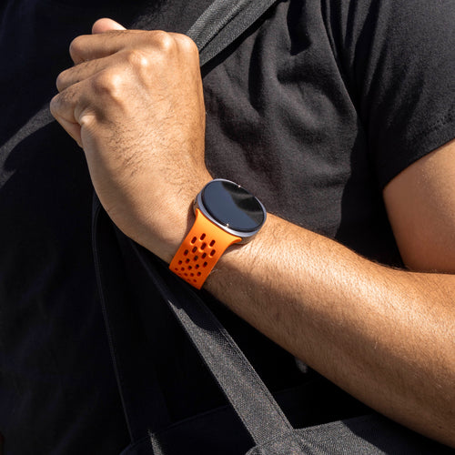 Samsung Galaxy Watch 8 - 40mm Silicone Air Strap (Orange)