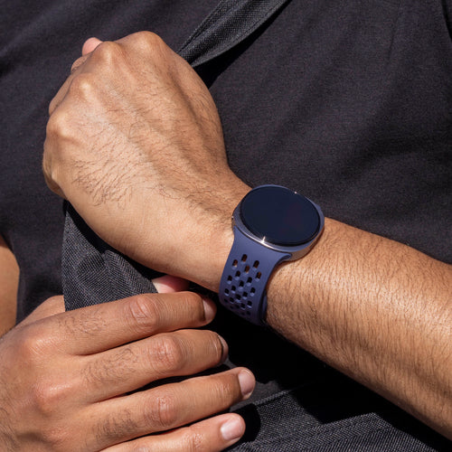 Samsung Galaxy Watch 9 - 44mm siliconen air bandje (donkerblauw)