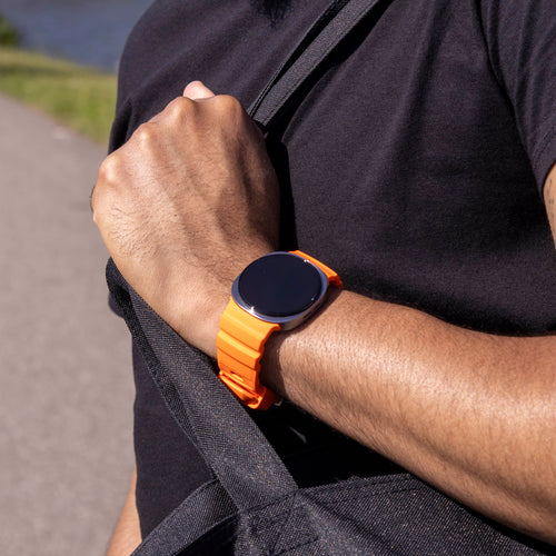 Samsung Galaxy Watch 8 - 40mm extreme silicone band (oranje)