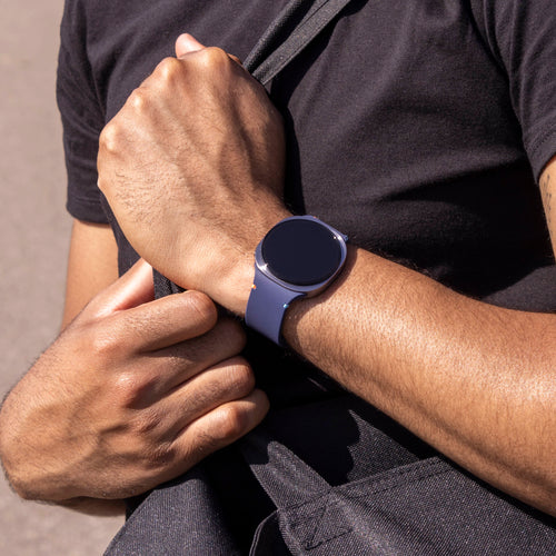 Samsung Galaxy Watch 8 - 40mm siliconen bandje (donkerblauw)