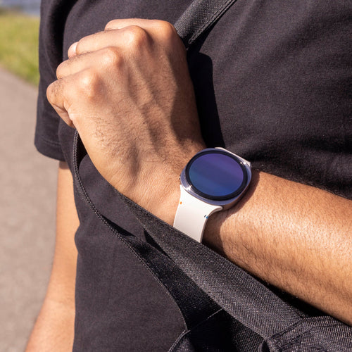 Samsung Galaxy Watch 8 - 40mm siliconen bandje (sterrenlicht)