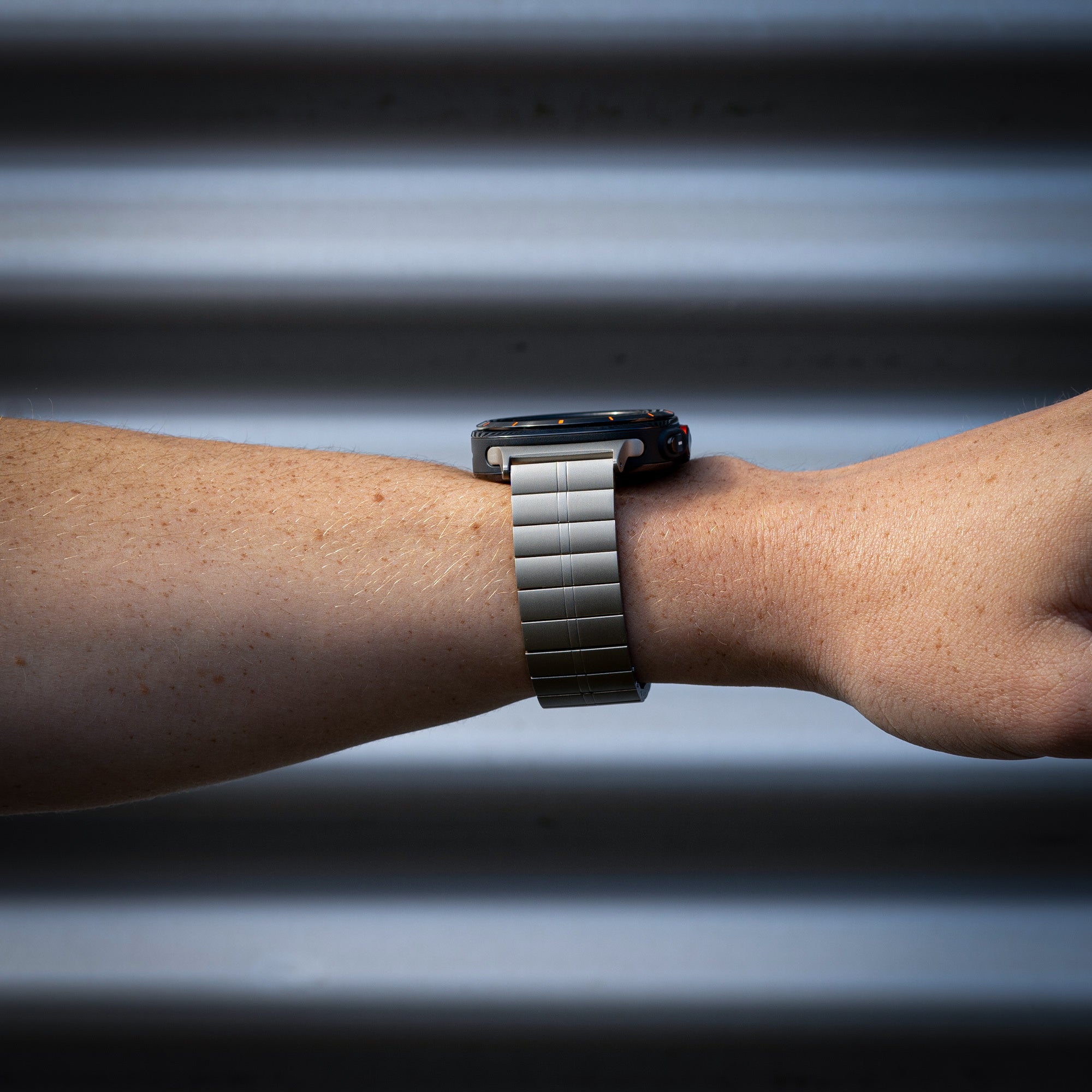 Samsung Galaxy Watch Ultra luxe metalen band (titanium)