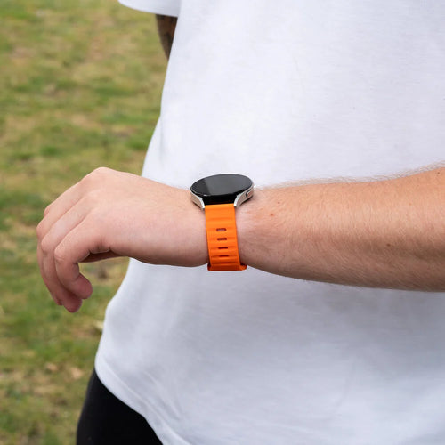 Realme Watch S (Pro) outdoor siliconen bandje (oranje)