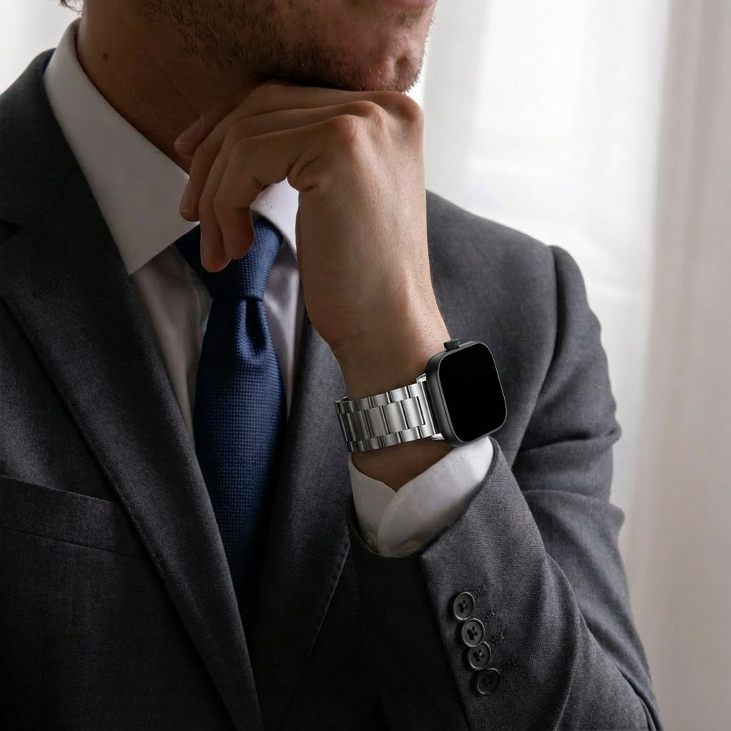 Redmi Watch 4 stalen band (zilver)