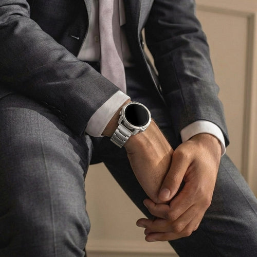 Garmin Fenix 7 titanium hybrid band (zilver)