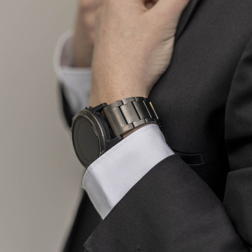 Garmin Approach S70 - 47mm Magnetic Titanium Strap (Graphite)