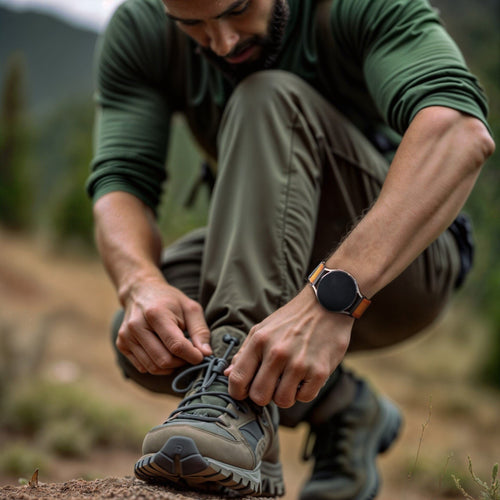 Huawei Watch 3 (Pro) outdoor nylon bandje (oranje)