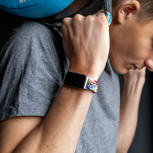 Huawei Band 9 Woven Strap (Rainbow)