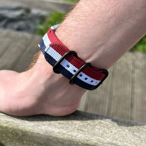 Amazfit GTS 3 Nylon Strap with Buckle (Tricolour)