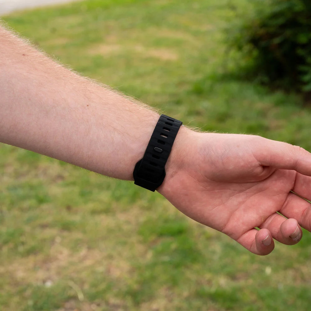 Realme Watch S (Pro) outdoor siliconen bandje (zwart)