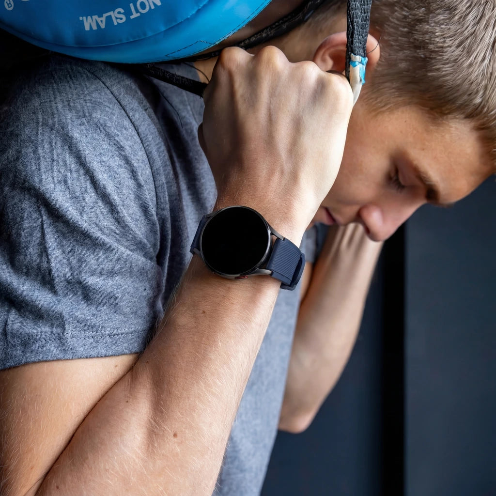 Huawei Watch GT 3 Pro 43mm Silicone Strap (Dark Blue)