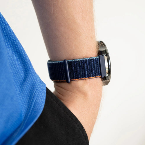 OnePlus Watch 3 nylon bandje (marine blauw)