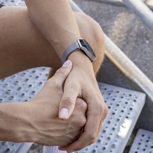 BALR Xiaomi Amazfit Bip Milanese band (zilver)