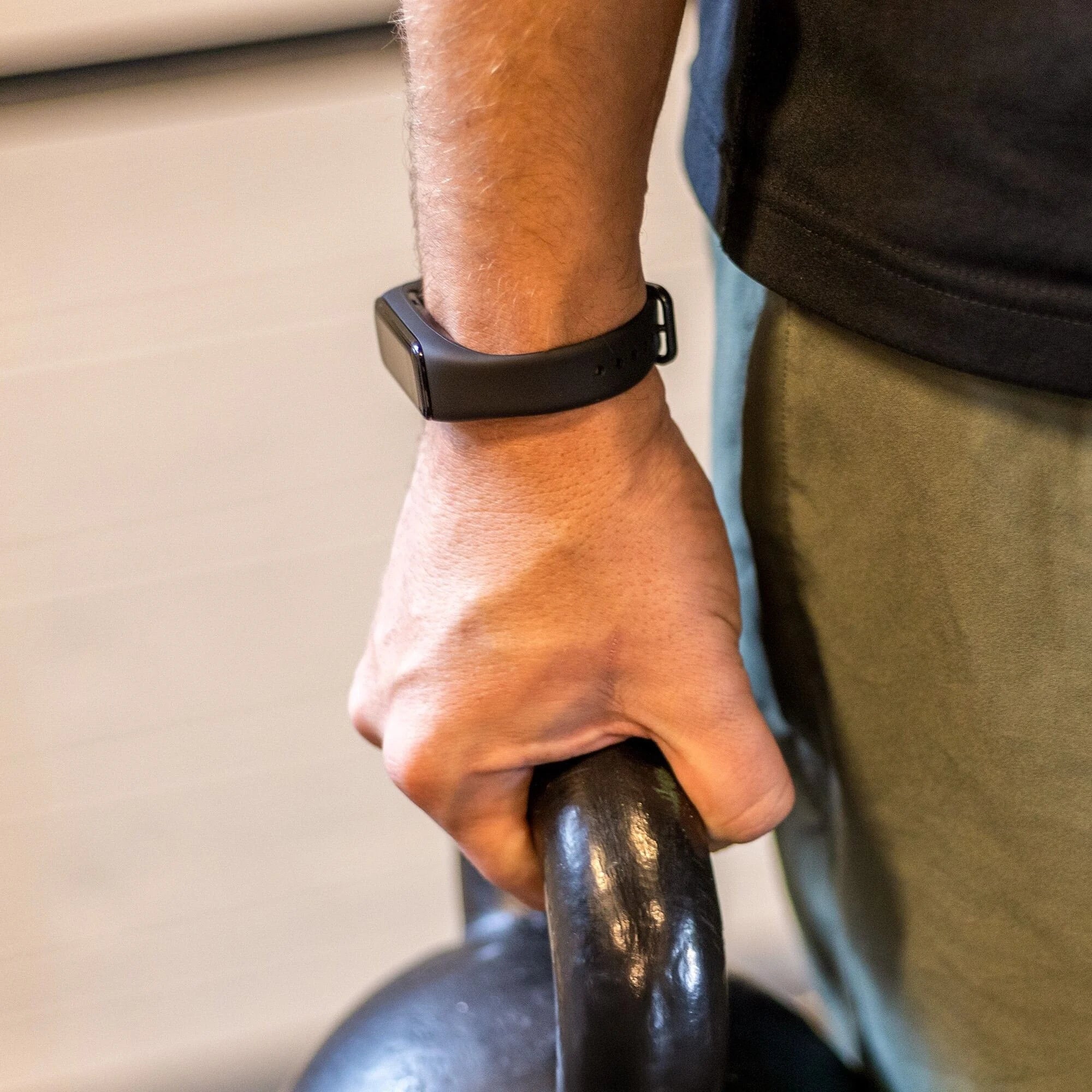 Samsung Galaxy Fit 2 siliconen bandje (zwart)