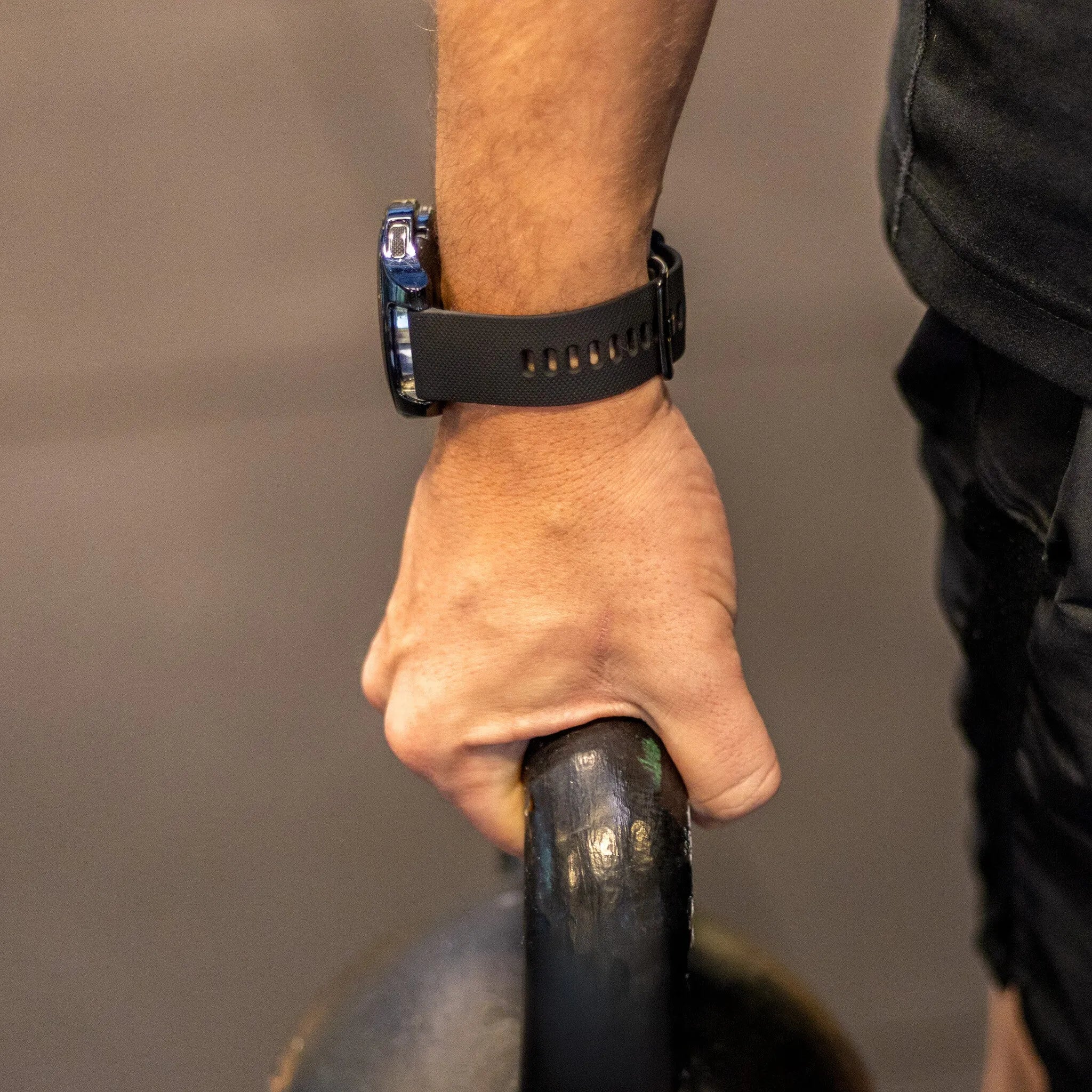 Oppo Watch S Premium Silicone Strap (Black)