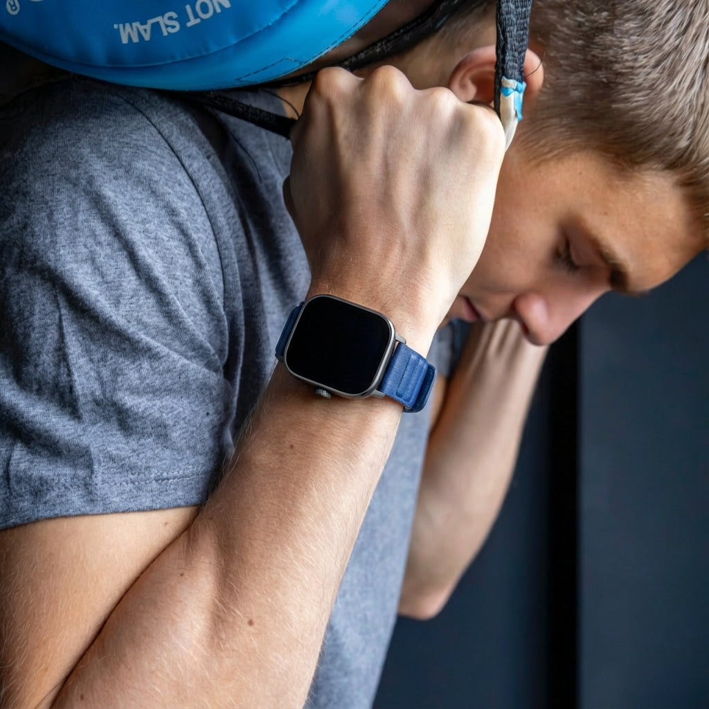 Xiaomi Smart Band 9 Pro Magnetic Silicone Strap (Duo Blue)