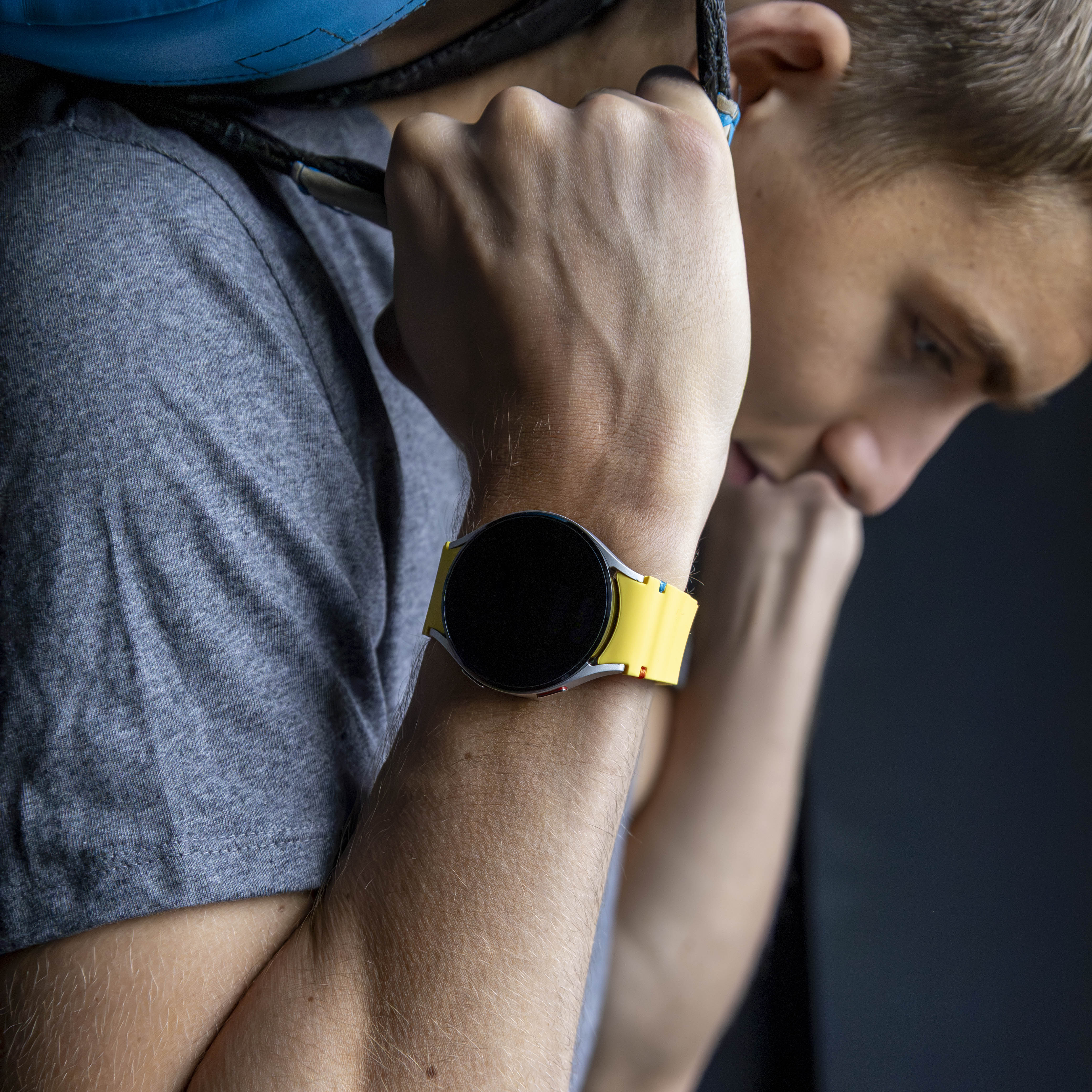 Samsung Galaxy Watch 5 Pro Wave Strap (Flash Yellow)