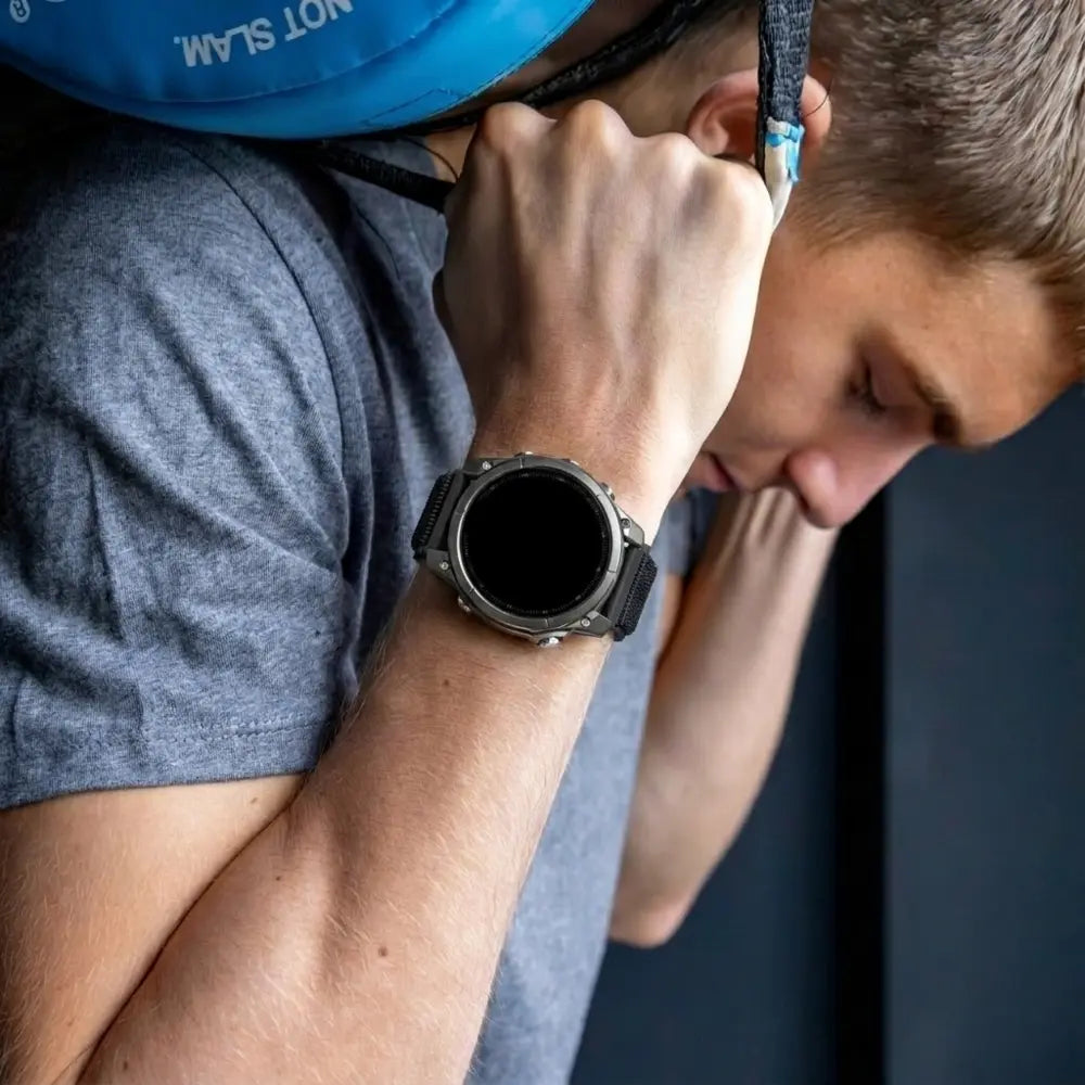 Garmin Forerunner 955 Premium Nylon Strap (Black)