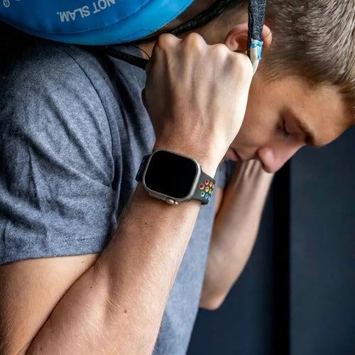 Apple Watch Ultra Sport+ Strap (Colourful Black)