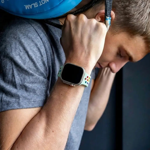 Apple Watch Ultra Sport+ Strap (Colourful Light Blue)