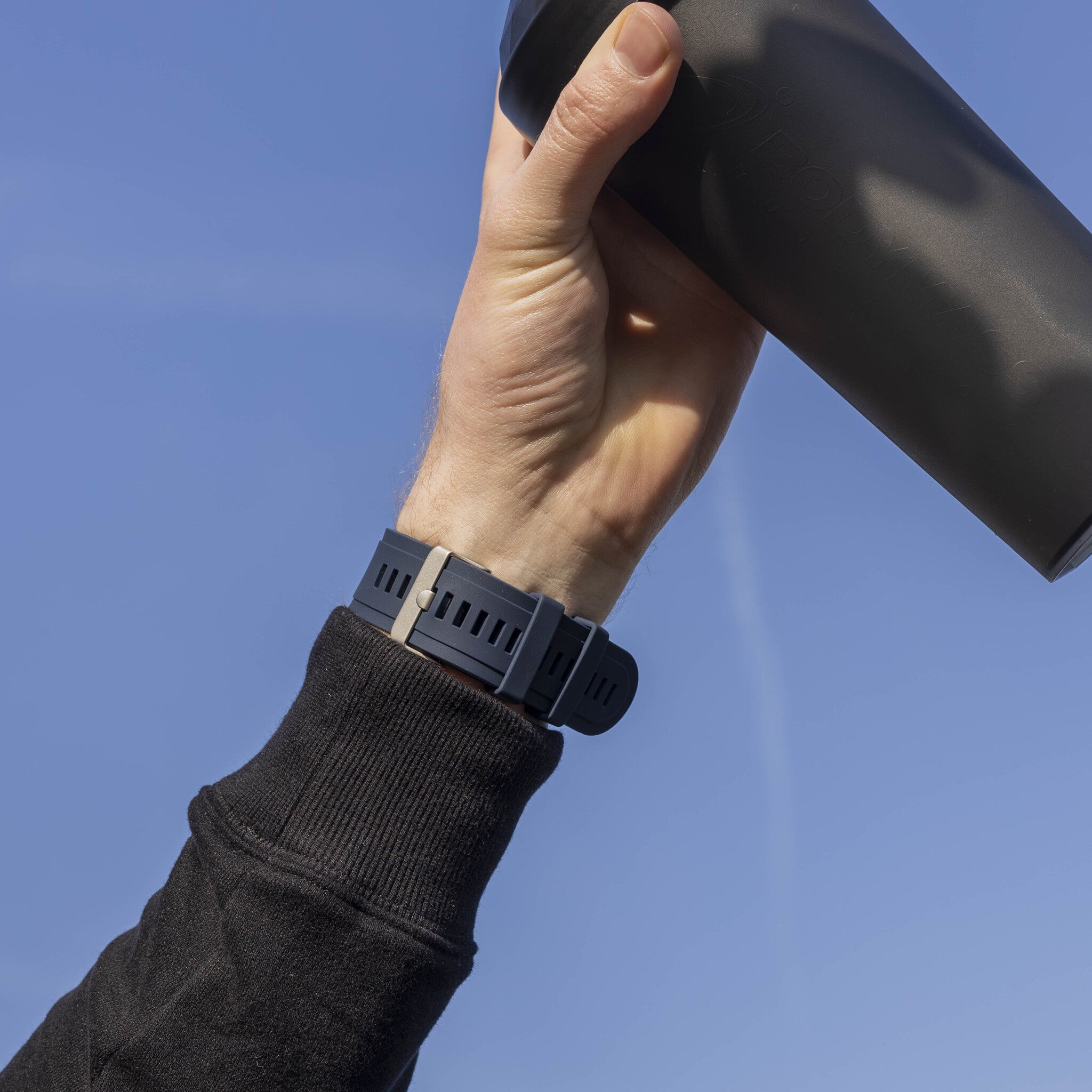 Garmin Fenix 8 Pro - 51mm siliconen bandje (donkerblauw)