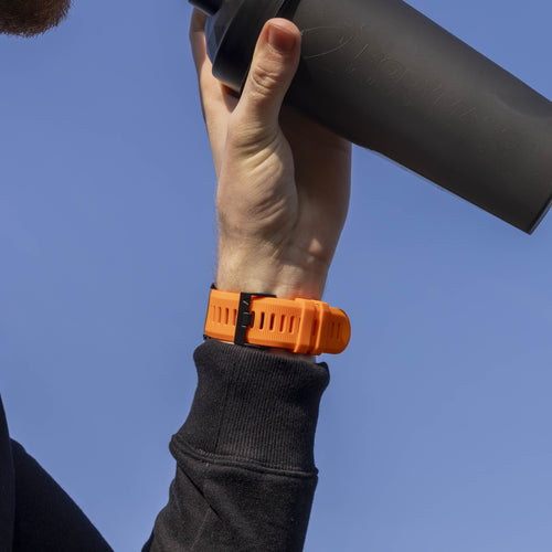 Garmin Tactix 7 siliconen bandje (oranje)
