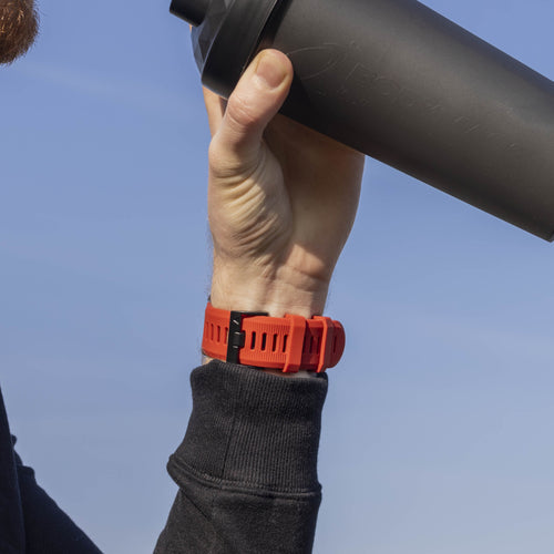 Garmin Fenix 8 Pro - 51mm siliconen bandje (rood)