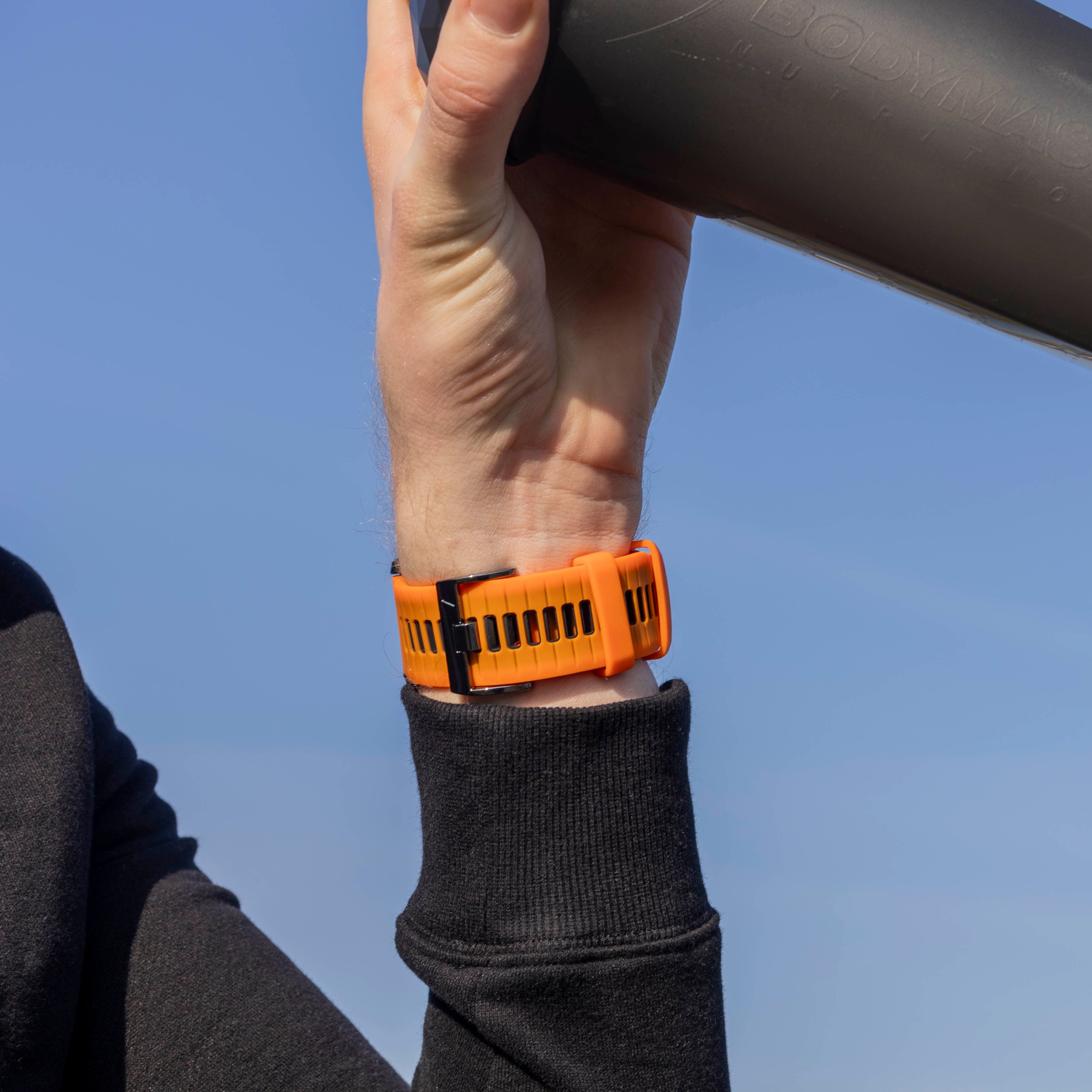 Garmin Enduro 1 / 2 / 3 sport gesp band (oranje/zwart)