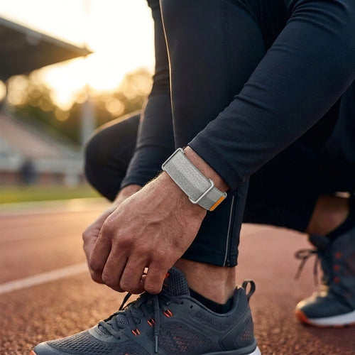 Fitbit Air nylon band met frame (grijs)