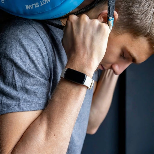 Fitbit Inspire 3 siliconen bandje (ivoor wit)