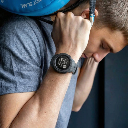 Silicone Strap, grey, lifestyle photo