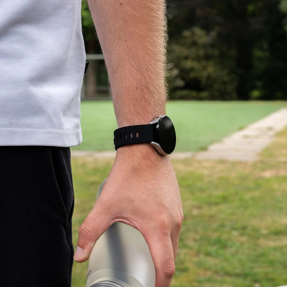Realme Watch S (Pro) outdoor siliconen bandje (zwart)