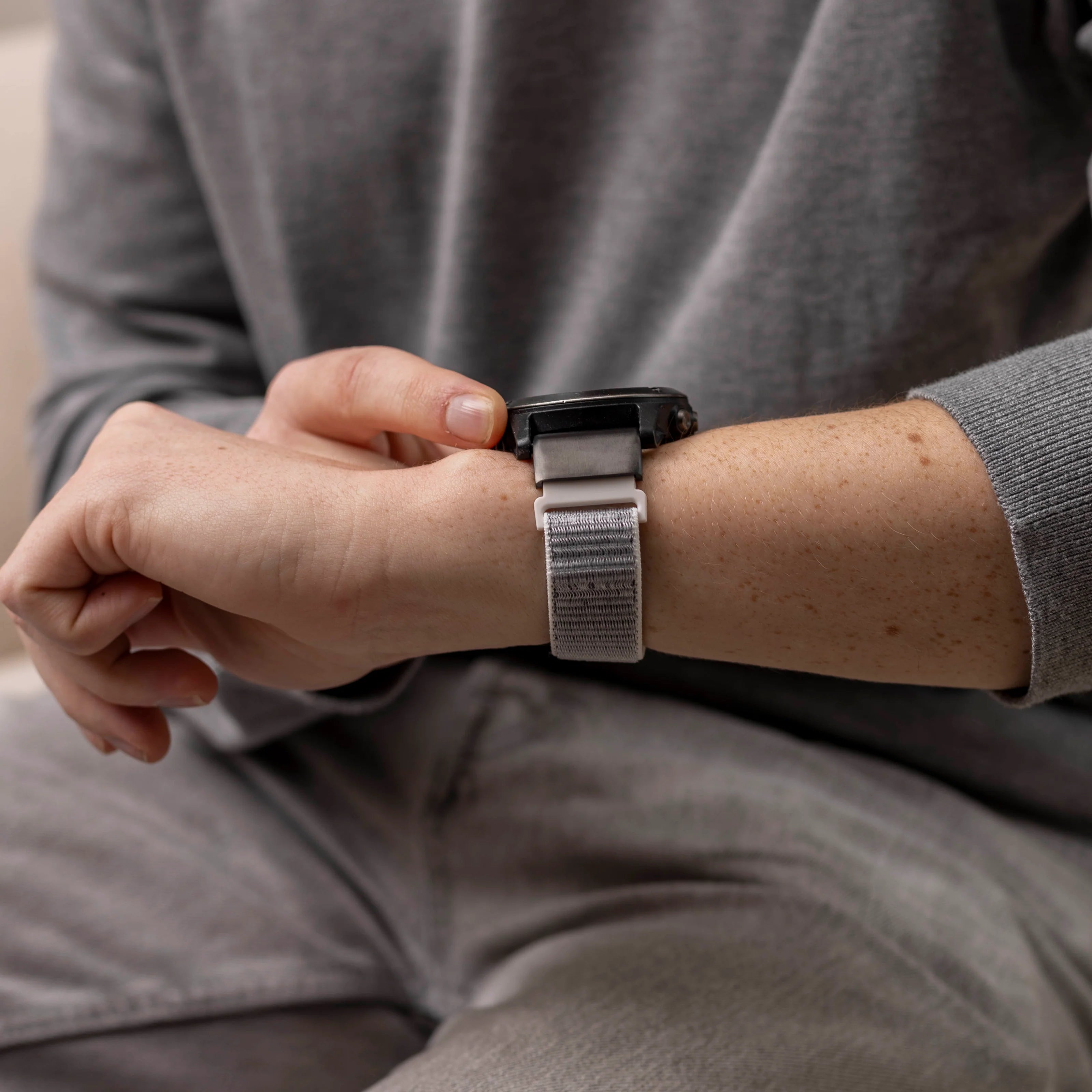 Garmin Fenix 7 nylon band (zeeschelp)