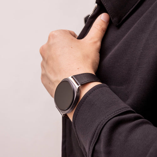 Samsung Galaxy Watch 8 - 44mm Modern Leather Strap (Black)