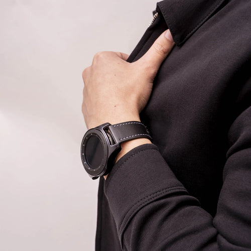 ICE Fit RT 3.0 - 40mm Leather Strap 'One Push' (Black)