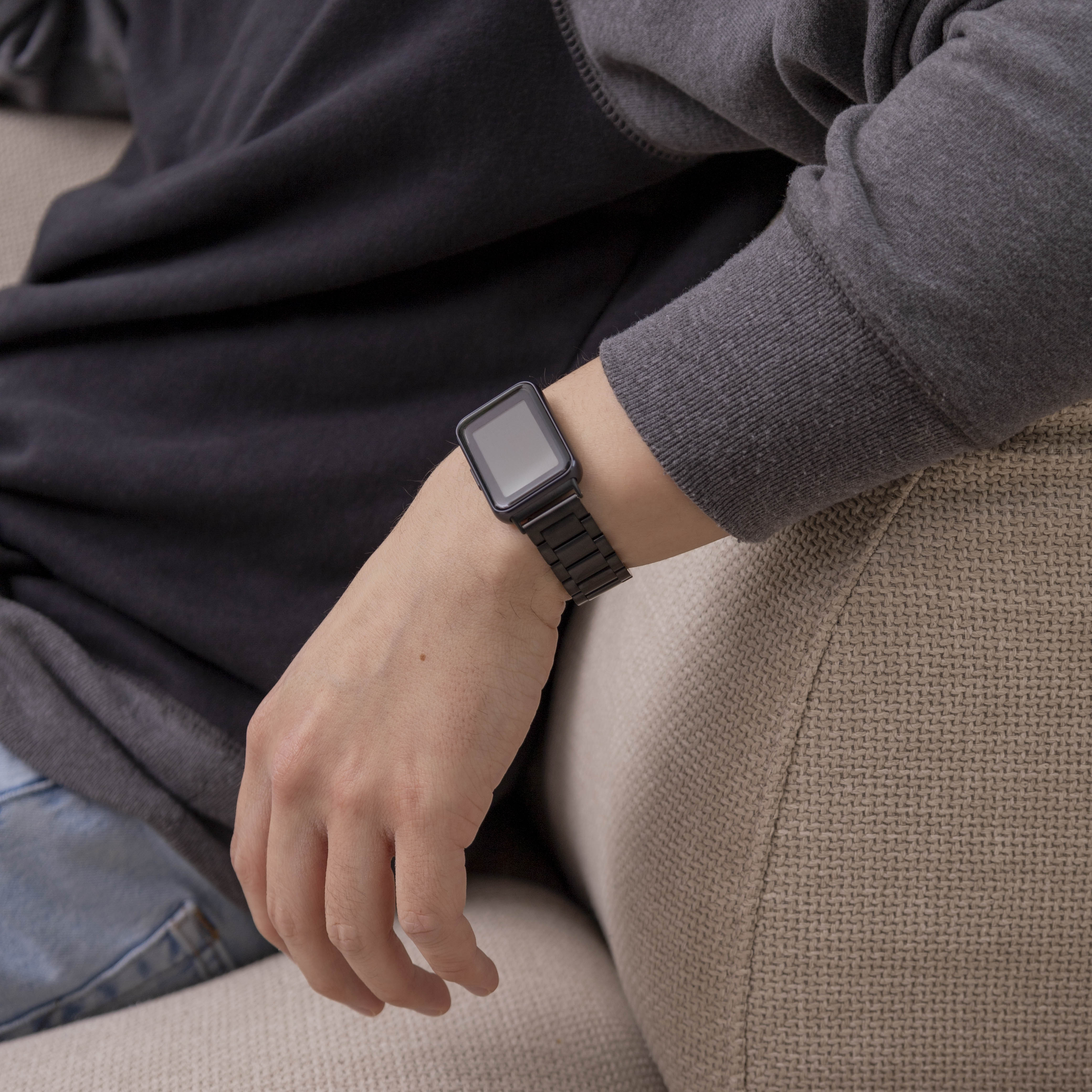 Samsung Galaxy Fit 3 stalen bandje (zwart) 