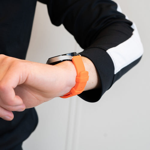 Bandz Huawei Watch GT 7 Pro Silicone Strap 'Deluxe' (Orange)
