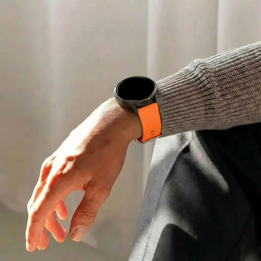 Garmin Forerunner 165 siliconen classic bandje (oranje)