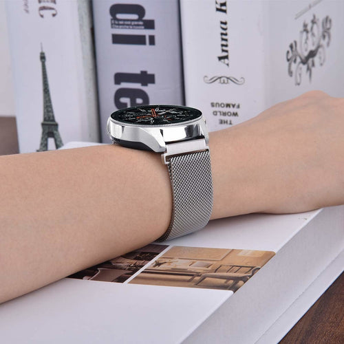 Amazfit GTR 4 Milanese band (zilver)