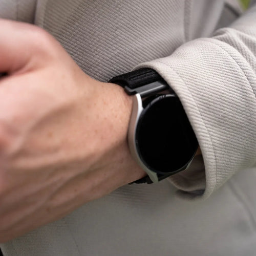 OnePlus Watch 3 - 46mm nylon bandje (zwart)