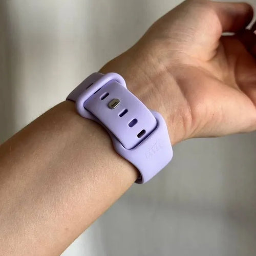 Silicone Strap, lilac, lifestyle photo