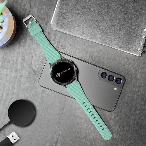 Gard Pro Health Smartwatch 2 Twill Silicone Strap (Aqua)