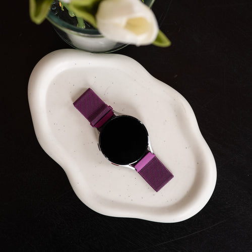 Samsung Galaxy Watch 7 - 44mm Milanese band (paars)
